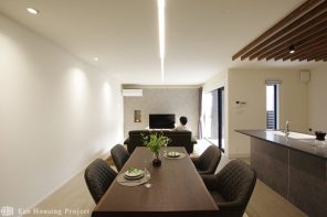 おしゃれな外構が映える和モダンな家