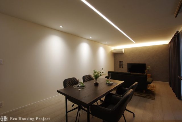 おしゃれな外構が映える和モダンな家