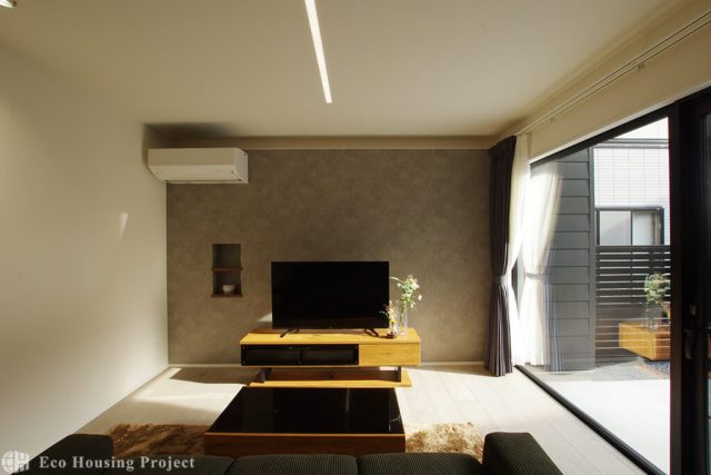 おしゃれな外構が映える和モダンな家