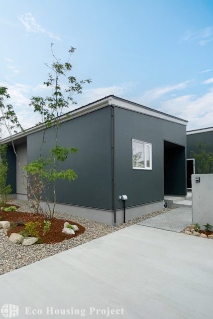 30坪トレンドの平屋！おしゃれな植栽×中庭のある暮らし