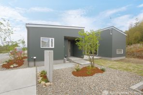 30坪トレンドの平屋！おしゃれな植栽×中庭のある暮らし