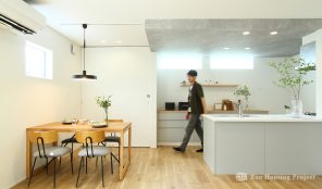 アウトドアを楽しむおしゃれなガーデンテラス！1階家事完結型の家事楽ハウス