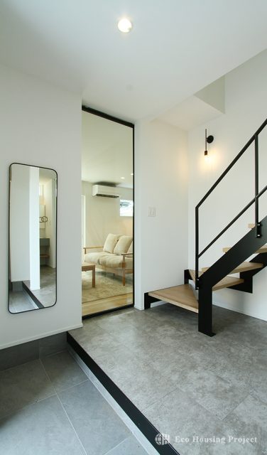 アウトドアを楽しむおしゃれなガーデンテラス！1階家事完結型の家事楽ハウス