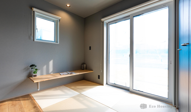 お洒落なグラフテクトキッチンで料理を楽しむ、1階家事完結で時短を叶える家