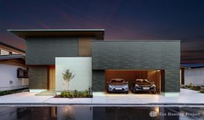 重厚感と開放感を纏う邸宅 －30帖LDK×ワイドガレージ－