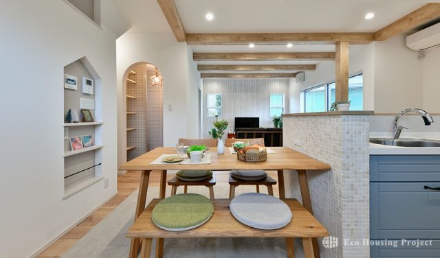 南欧風デザイン×高耐震・高断熱の高性能住宅