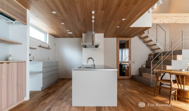 塗り壁×オーガニックインテリアが映える29帖LDK！吹き抜け＆大開口で開放感あふれる家