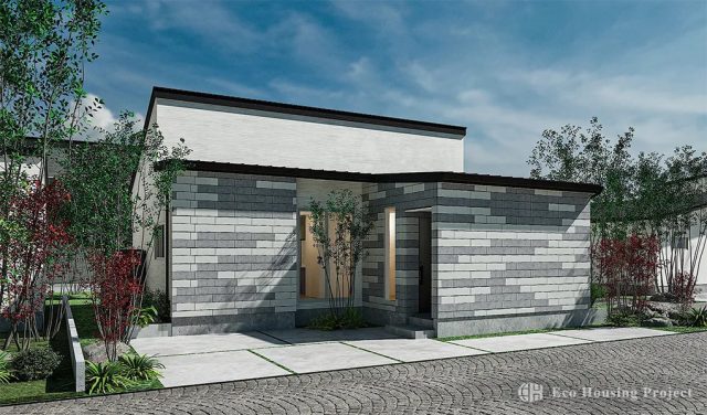 田園風景を望む、開放感あふれるロフト付きLDKの平屋